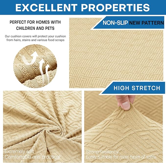 XINEAGE 2026 New 3 Pieces Couch Covers - Image 2