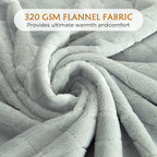 TOONOW Fleece Blanket Super Soft Cozy Throw Blanket 50" x 60", Lightweight - Image 4