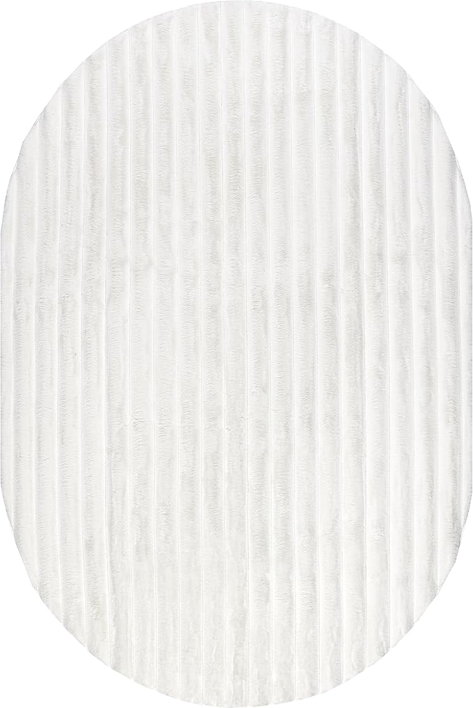 Nuloom SuperiorWash Collection Kai Off-White, Soft and Cozy, High Traffic - Image 5