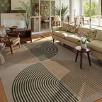 Lahome Modern Rainbow Easy Jute Rug, 6x9 Rug - Image 2