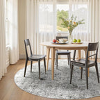 Washable Area Rugs 6ft Non-Slip Modern Abstract Soft - Image 4