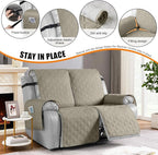 VANSOFY Waterproof Recliner Couch Covers, Sofa Covers 1-Piece Washable - Image 3
