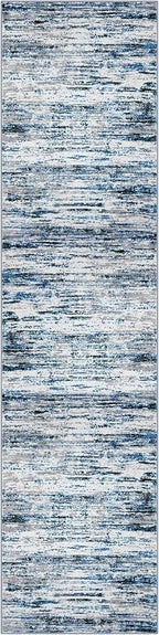 Lansny Modern Abstract Hallway Runner Rug - Image 9