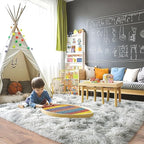 Pionblank 8x10 Rug for Living Room, Fuzzy Plush Large Area Rug, Fluffy Modern - Image 4