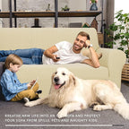 ZNSAYOTX Stretch Oversized Couch Cover Universal Sofa Covers - Image 2