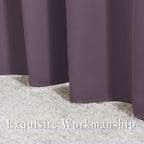 NICETOWN Plum Curtains and Drapes - Image 6