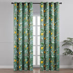 Topfinel 80 Inches Long Custom Sage Green Luxury Curtains - Image 2