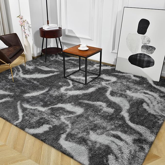 TWINNIS Super Soft Shaggy Rugs Fluffy Carpets, 6x9 Feet, Indoor Modern Plush - Image 8