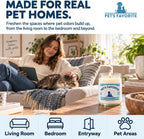 Clean Laundry Pet Odor Eliminator Candle Pet Friendly, 1 Pack