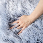 Ashler Faux Fur Rug, Fluffy Shaggy Area Rug Ultra Soft 3 x 5 Feet Rectangle Fur - Image 3