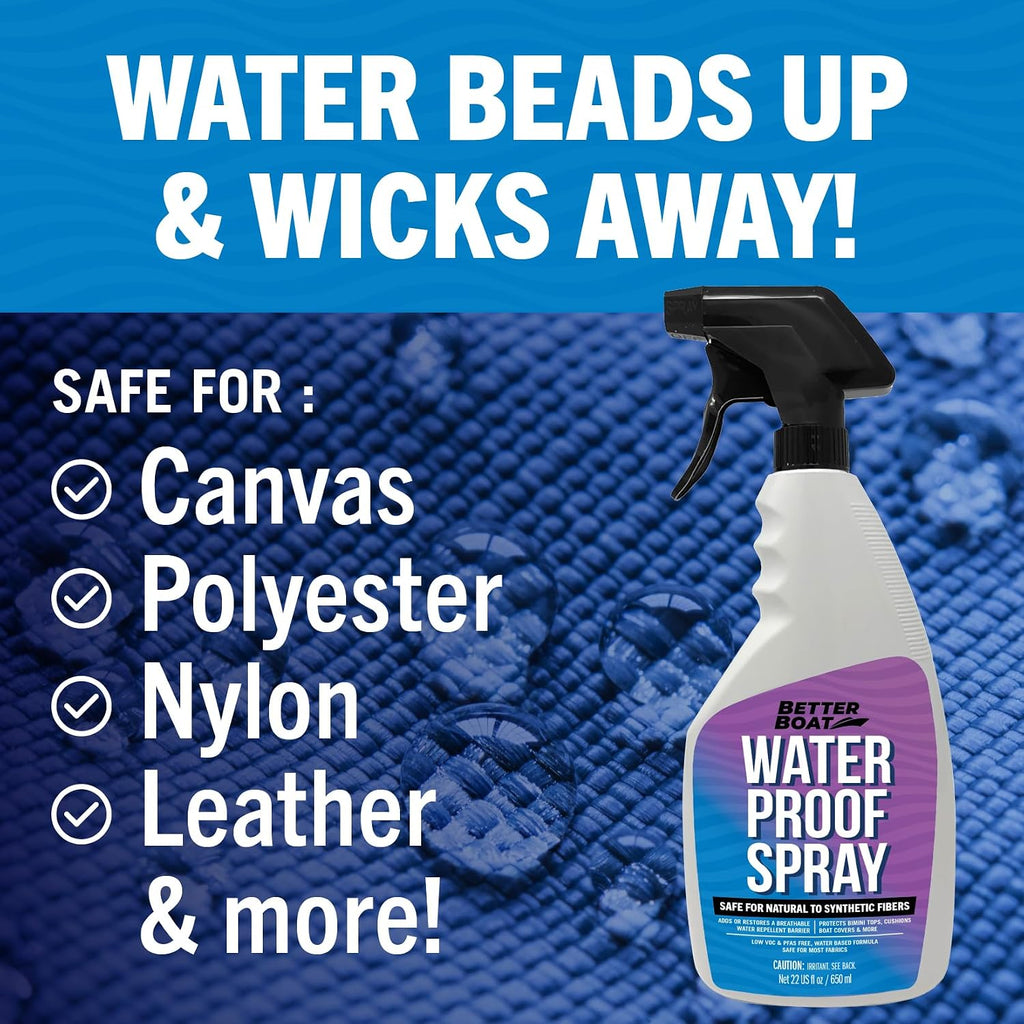 Fabric Waterproof Spray, 22 Fl Oz Heavy Duty Protector and Repellent