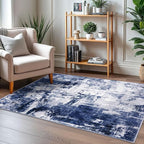 KOZYFLY Modern Abstract 3x5 Area Rug Washable Bedroom Rug Throw Entry Mat - Image 6