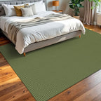 KOZYFLY Washable Area Rug 6x9 ft Rubber Backed Non Slip Rugs - Image 8