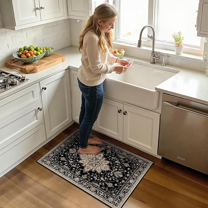 RELEANY Area Rugs 2'x3' Kitchen Rugs Entry Rug Small Rugs - Image 4
