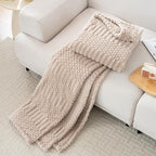 50x70 Inch Brown Throw Blanket - Image 6