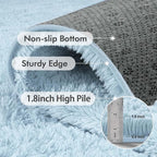 9x12 Ft Extra Large Shag Rugs for Living Room, Ultra Soft Fluffy Furry Area - Image 6
