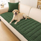 Smiry Couch Cover for Dogs Washable, Non Slip Fuzzy Pet Couch Covers for 3 by Smiry