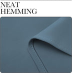 NICETOWN Blackout Curtains for RV Windows, Smoky Blue, 2 Panels, Room Darkening - Image 6