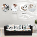 8Pcs Stretch Patio Cushion Covers, Outdoor Couch Covers Replacement, Outdoor - Image 3