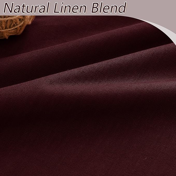 Guken 100% Blackout Curtains 120 Inch Length 2 Panels Set - Image 3
