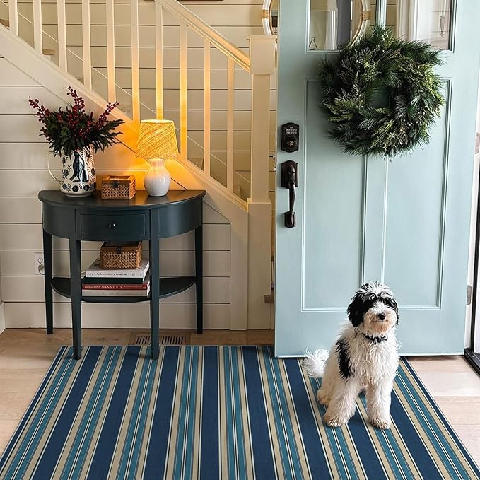 3x5 Striped Entry Rug - Image 8