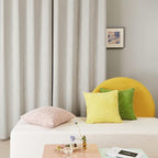 Deconovo Beige Curtains for Living Room, Room Darkening Soundproof Drapes - Image 4