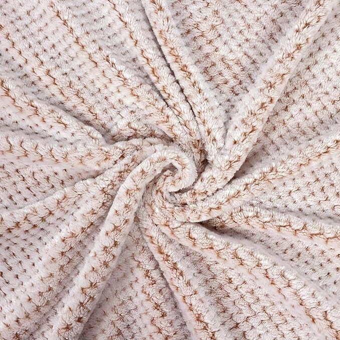 Exclusivo Mezcla Fleece Bed Blanket Queen Size, Super Soft and Warm Blankets - Image 7