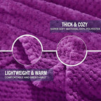 Exclusivo Mezcla Fleece Throw Blanket Extra Large, Super Soft and Warm Blankets - Image 5