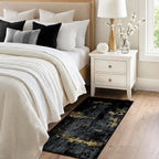 Washable Area Rugs 2'x5' Non-Slip Modern Abstract Soft - Image 3