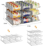 LXLXXL Can Organizer for Pantry Canned Food Storage Goods Holders 3 Tier