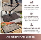 Mibao Front Door Mat, Heavy Duty Durable Welcome Mat - Image 6