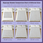 Bigacogo Chunky Knit Throw Blanket - Image 5