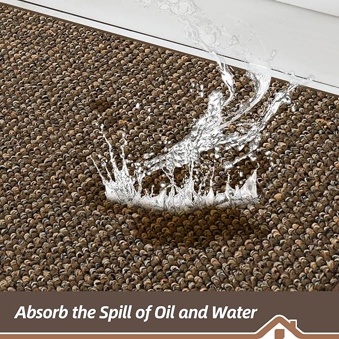 BEQHAUSE Kitchen Runner Rugs 24"x72", Non-Slip Kitchen Mats - Image 3