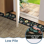 GarveeHome Entryway Rug 2x6 Modern Bordered Runner Rug Washable Kitchen Runners - Image 6