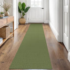 KOZYFLY Runners for Hallways 2x8 ft Washable Kitchen Runner Non Slip Rubber by KOZYFLY