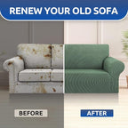 KEKUOU Stretch Sofa Cover Slipcover ，Couch Covers - Image 8