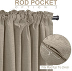 100% Blackout Shield Polyester Blackout Curtains - Image 4