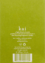 kai Fragrance Candle, Skylight - 40 Hour Burn time, Soy and Coconut Wax, Scented with the Signature kai Fragrance, Vegan, Cruelty rree, Made in the USA