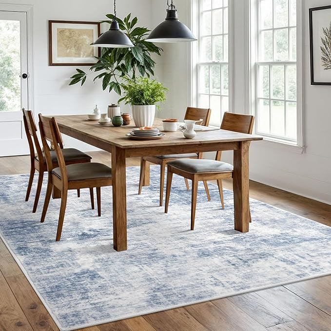 IOHOUZE Abstract Area Rugs 6x9 Ft Washable Rugs - Image 2