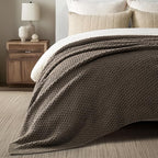EVERGRACEHOME Chunky Chenille Knit Throw Blanket - Image 2