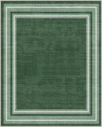 OPPODREAM Border Soft Area Rugs 8x10, Washable Green Rug - Image 9