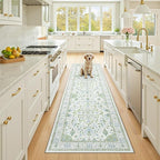 RELEANY Area Rugs 2'x8' Runner Rug Non Slip Washable by RELEANY