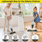 Hardwood Floor Mops for Floors Cleaning: Spray Mops Wet Dust Mop Refillable