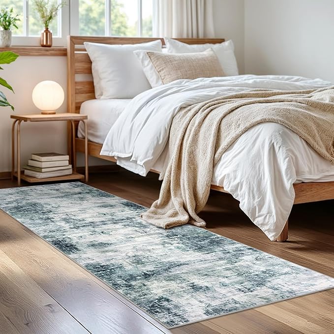 IOHOUZE Abstract Runner Rug 2x6 Ft Washable Runners - Image 8