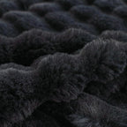COOVA Faux Fur Throw Blanket for Couch, Cozy Soft and Fuzzy Plush Rabbit Fur - Image 5