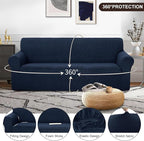 U-NICE HOME Stretch Couch Cover Sofa Cover Washable Sofa Slipcover Furniture - Image 3
