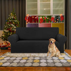 KEKUOU Stretch Loveseat Sofa Cover Slipcover, Couch Covers - Image 2