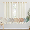 NICETOWN Flax Linen Blend Curtains by NICETOWN
