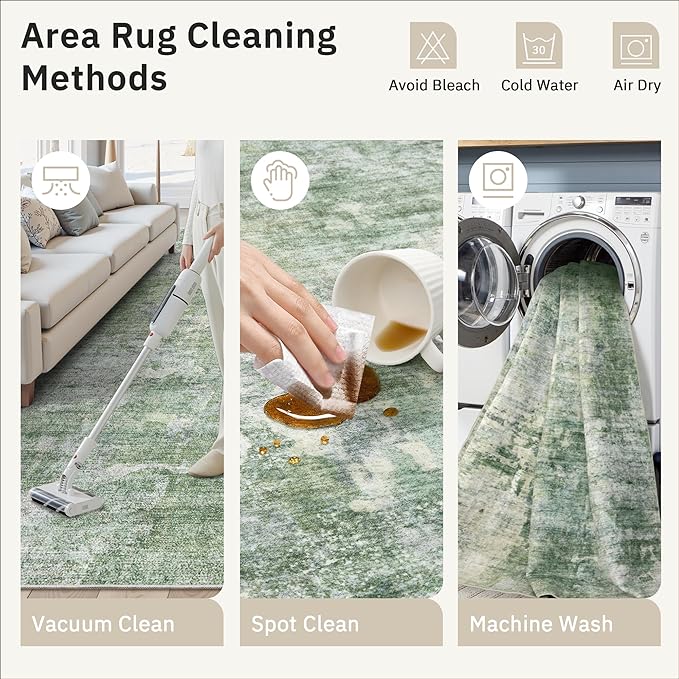 Runner Rug 2x5 Washable Non-Slip Kitchen Runner Rugs - Image 9