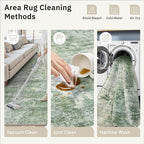Runner Rug 2x12 Washable Non-Slip Hallway Runner Rugs - Image 9